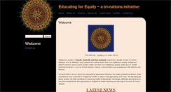 Desktop Screenshot of educating4equity.net